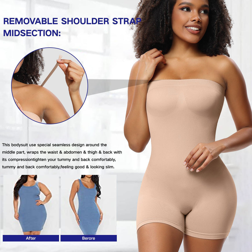Body Shaping Clothes Chest Strapless Shapewear
