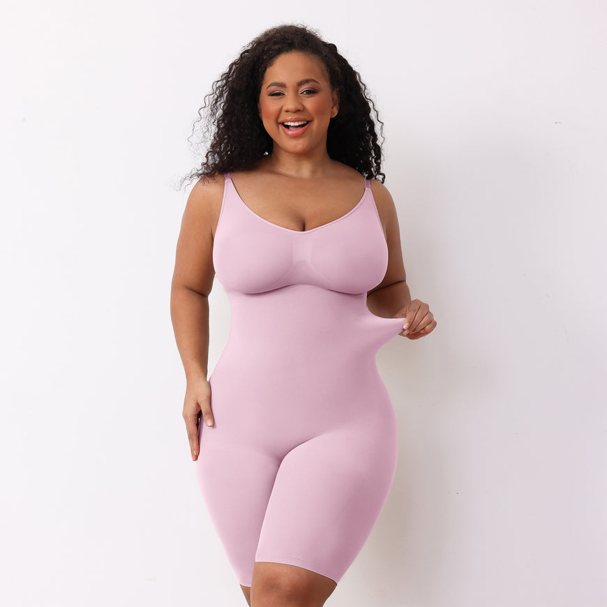 One-Piece Bodysuit Butt-Lifting and Tummy-Tucking Shapewear