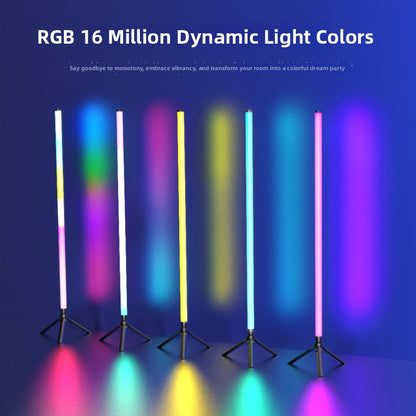 360 Colorfull Floor Atmosphere Light RGB Full Luminous Music Rhythm Pickup Light Bedroom Living Room