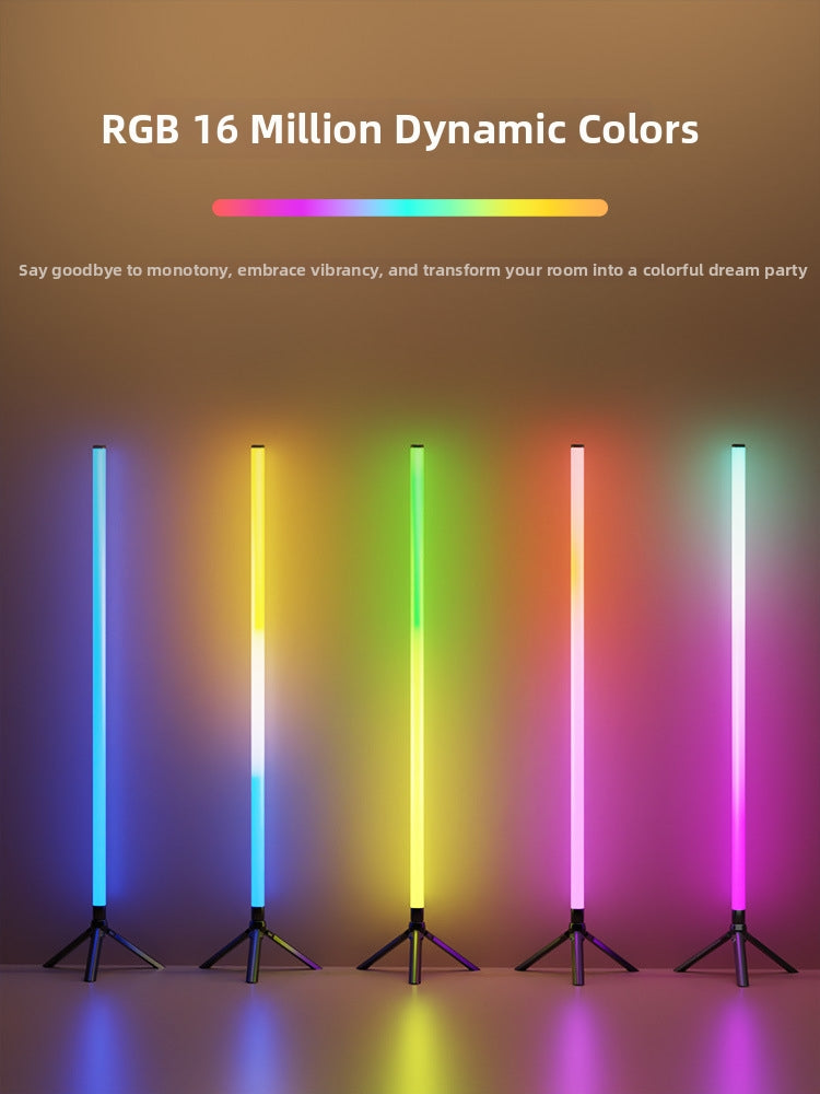 360 Colorfull Floor Atmosphere Light RGB Full Luminous Music Rhythm Pickup Light Bedroom Living Room